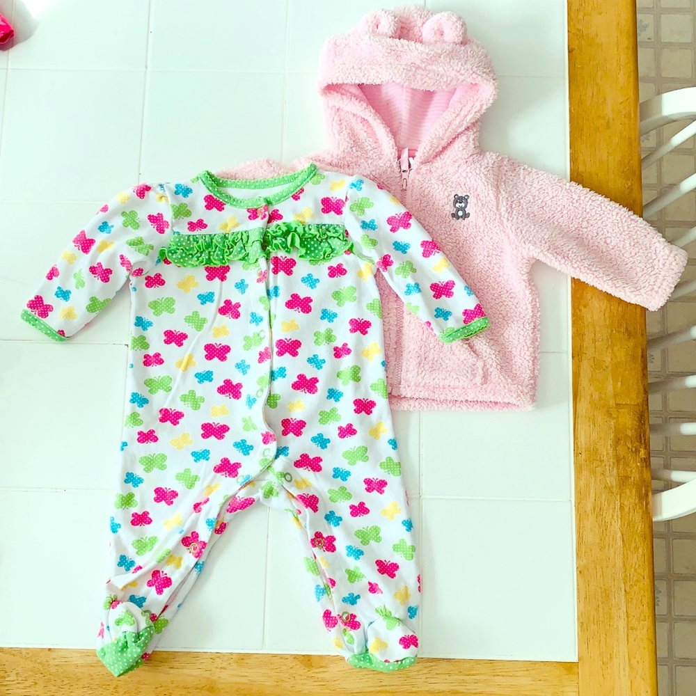 Girls Sleeper and Jacket Bundle
